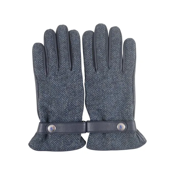 Herringbone Gloves | Navy