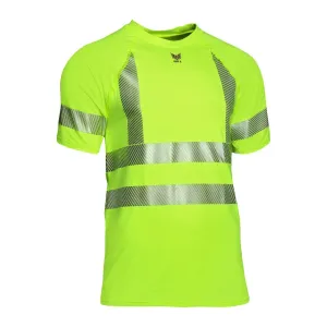 Hi Vis FR T-Shirt - CAT 1 Arc Flash, Short Sleeve