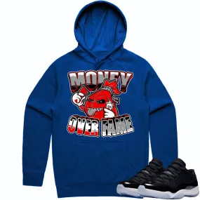 Jordan 11 Low Space Jam 11s Hoodie to Match - RED MOF