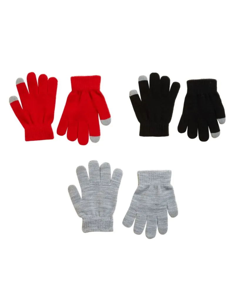 Kids' 3pk Magic Gloves