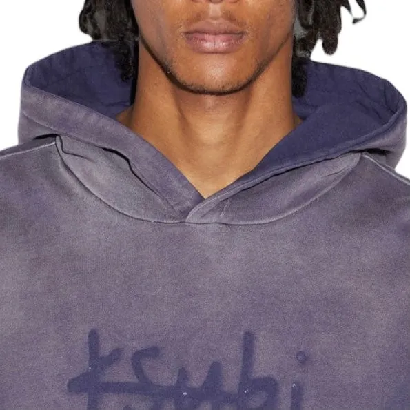 Ksubi Heritage Kash Iced Neptune Hoodie (Blue) MSP24FL003