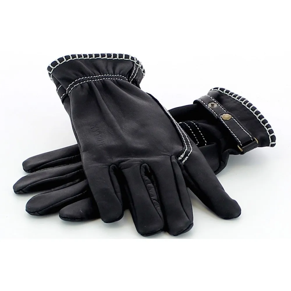 KYTONE Leather Gloves - Black