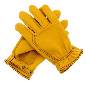 KYTONE Leather Gloves - Gold