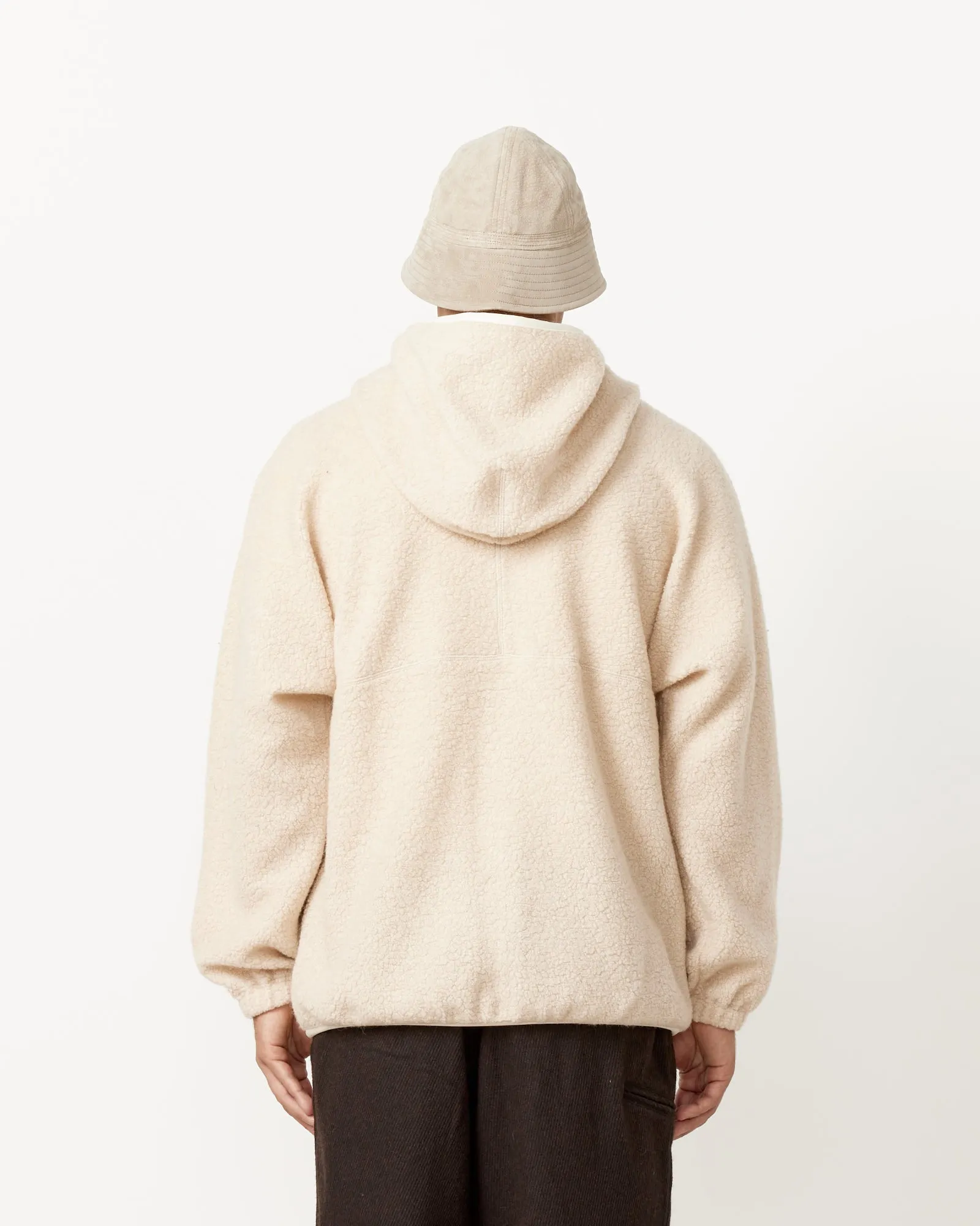 Leo Wool Boa Zip Hoodie