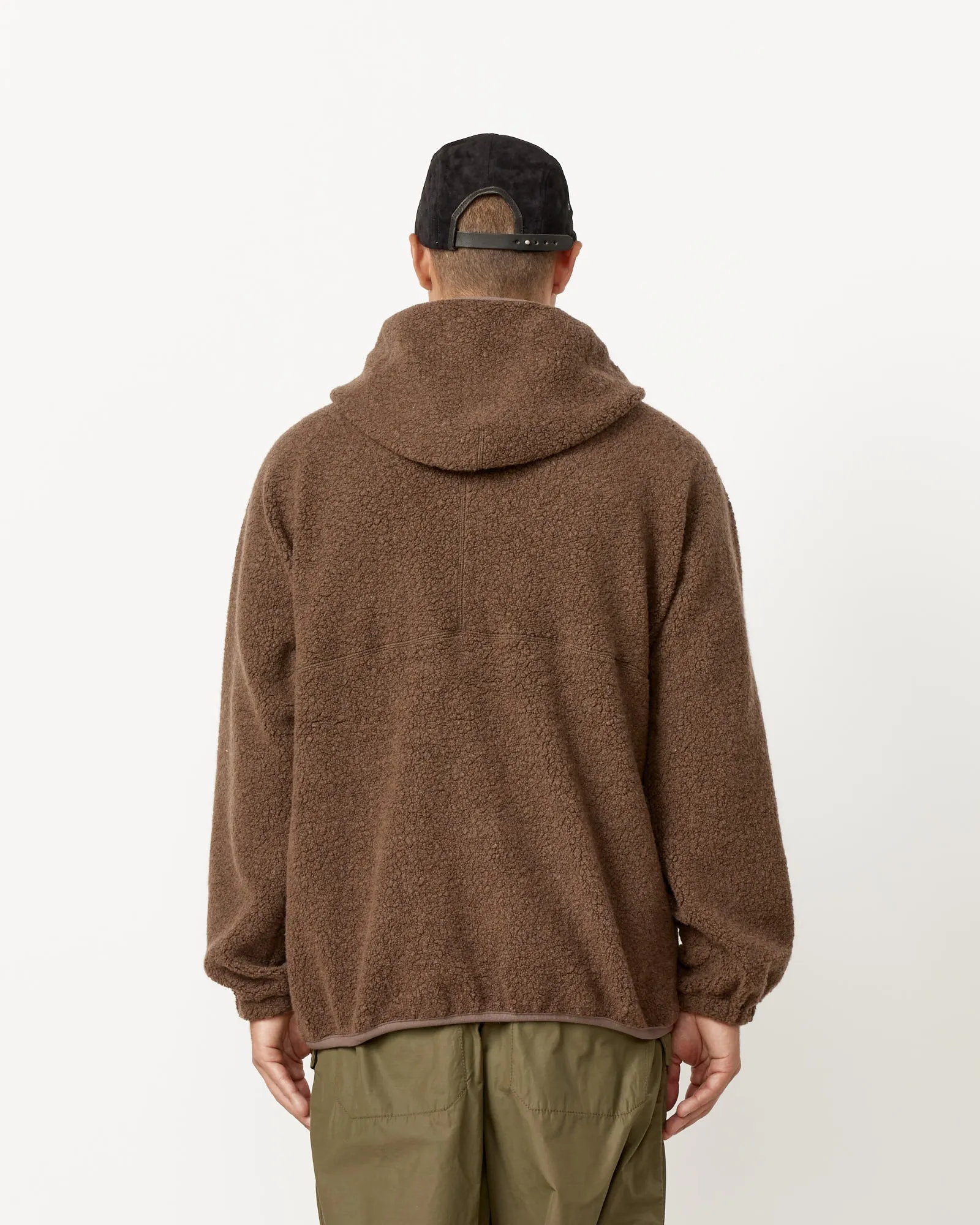 Leo Wool Boa Zip Hoodie