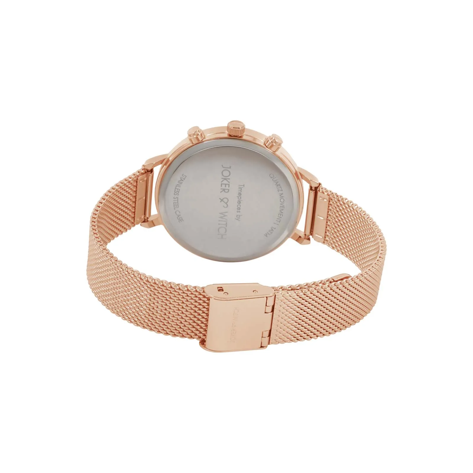 Loona Rosegold Watch Bracelet Stack