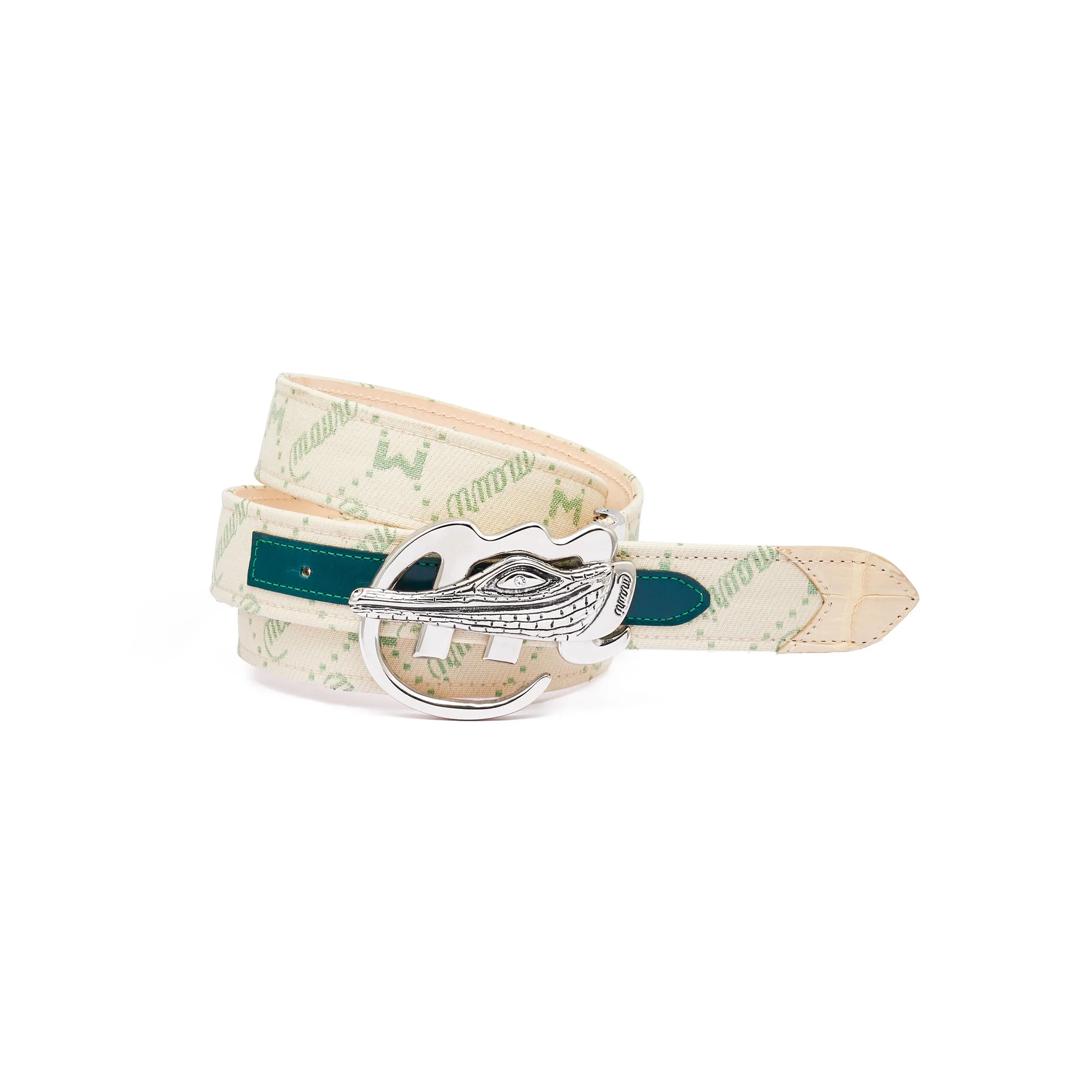 Mauri Cream/Green Belt