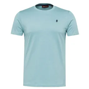 MCS t-shirt uomo colore azzurro acqua marina