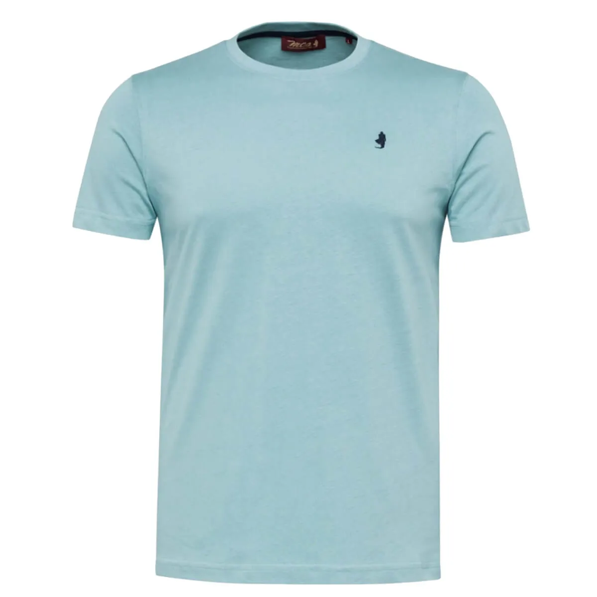 MCS t-shirt uomo colore azzurro acqua marina