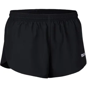 Men's 1" Elite Split Shorts- Black