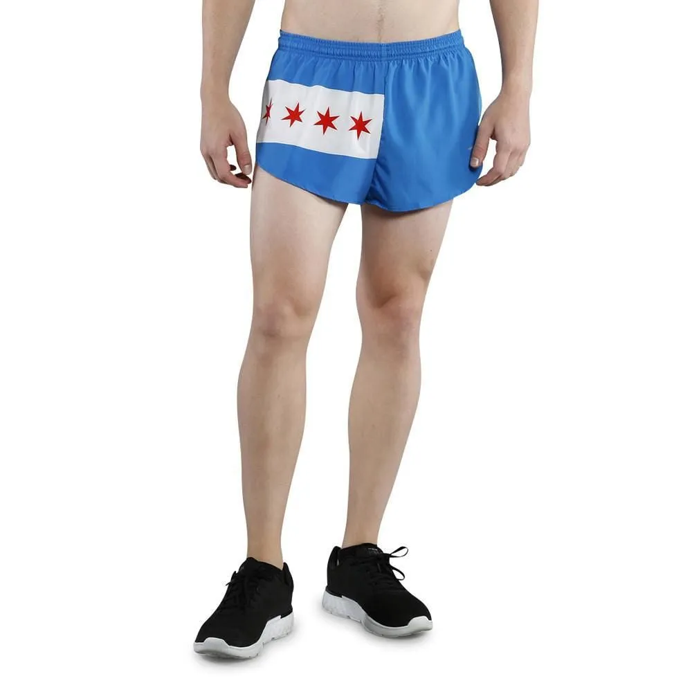 Men's 1" Elite Split Shorts- Chicago