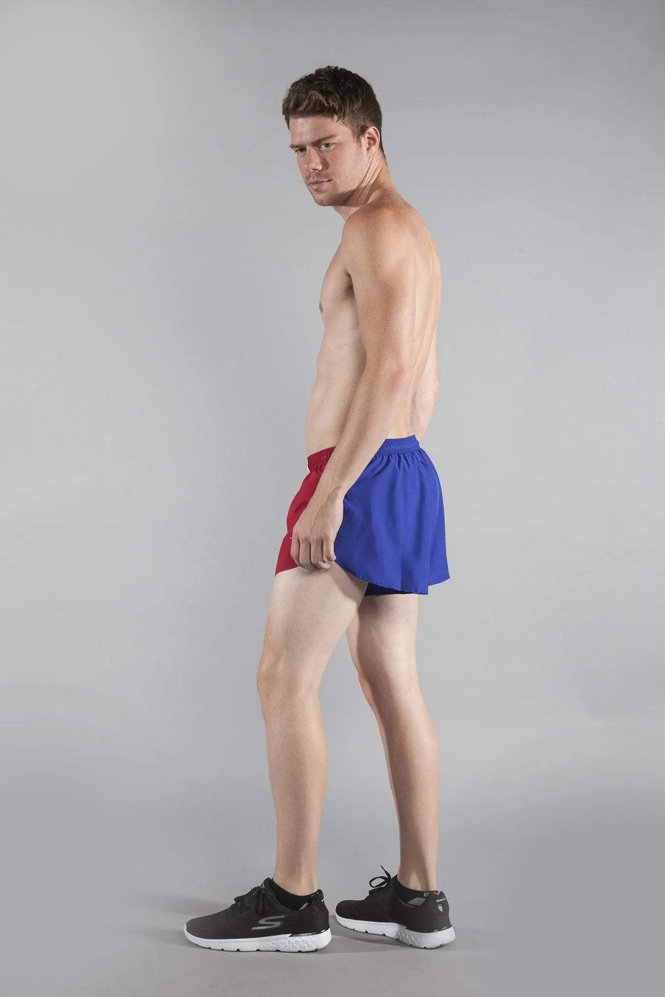 Men's 1" Elite Split Shorts- France