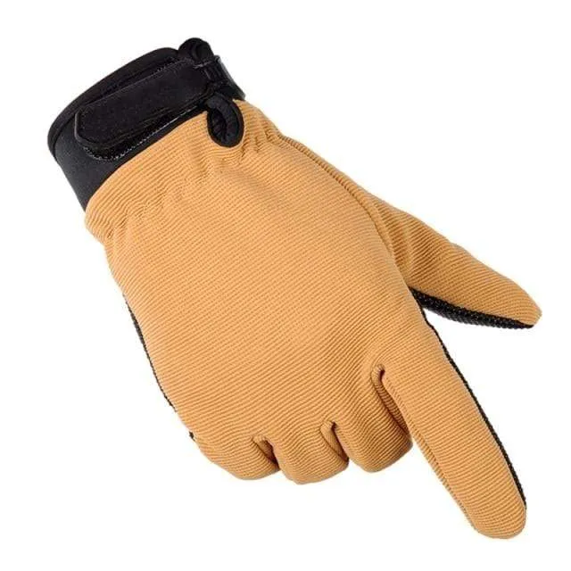 Mens Lightweight Breathable Tactical Gloves Riding Non-Slip Wearable Full Finger and Half Finger Military Gloves Dropshipping