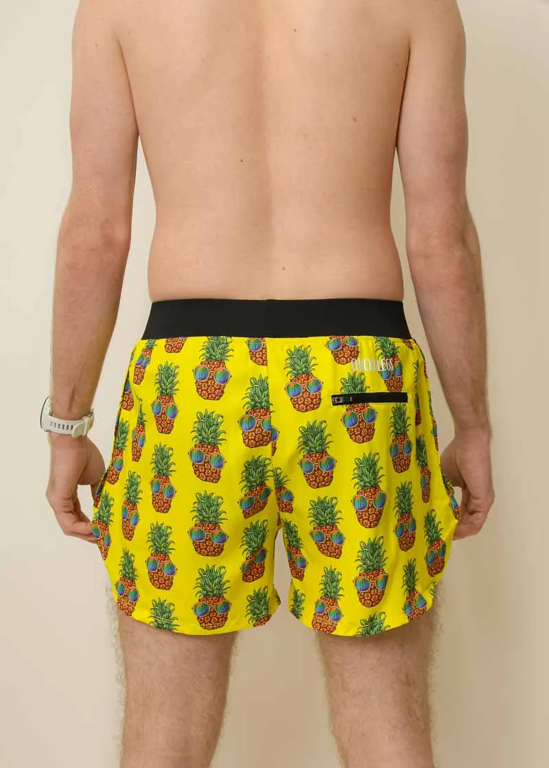 Men's Pineapple Express 4" Half Split Shorts