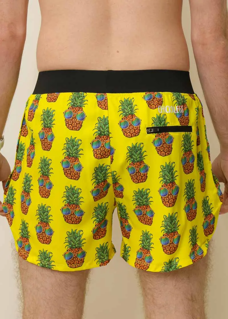 Men's Pineapple Express 4" Half Split Shorts