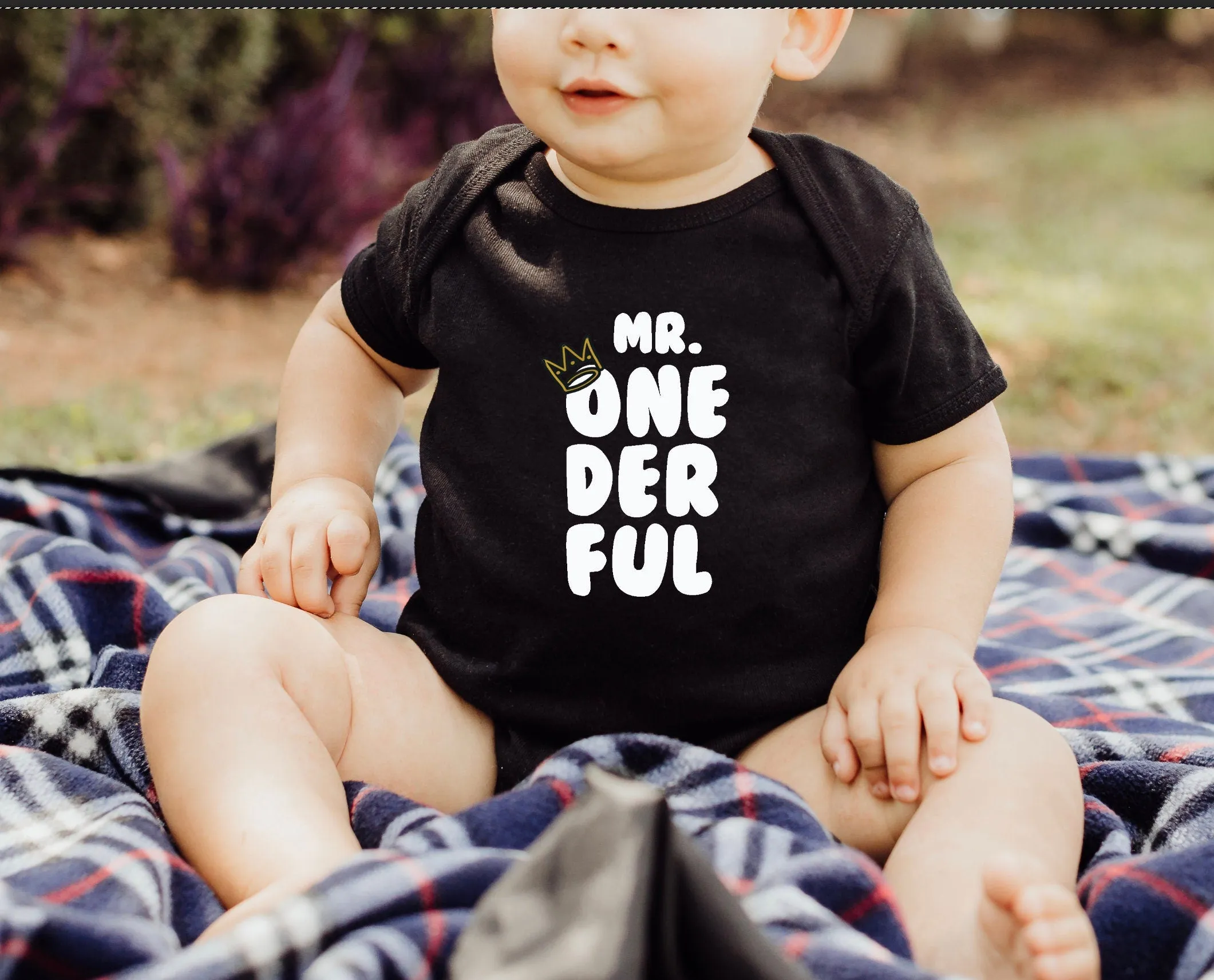 Mr onderful baby bodysuit  ,1st birthday, one  birthday , black birthday baby bodysuit, Mr onederful tee