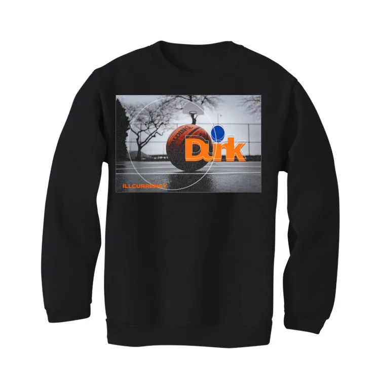 Nike Dunk Low "Knicks" | ILLCURRENCY Black T-Shirt (DUNK BALL)