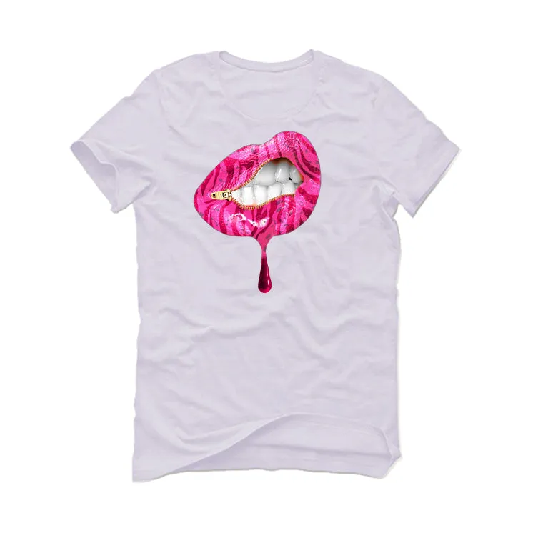 Nike Dunk Low Triple Pink | ILLCURRENCY White T-Shirt (LIPS UNSEALED)