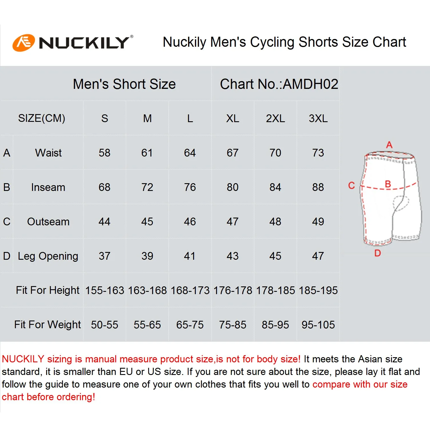 Nuckily MB024 Multi Level Gel Padded Long Distance Cycling Shorts for more than 400 kms