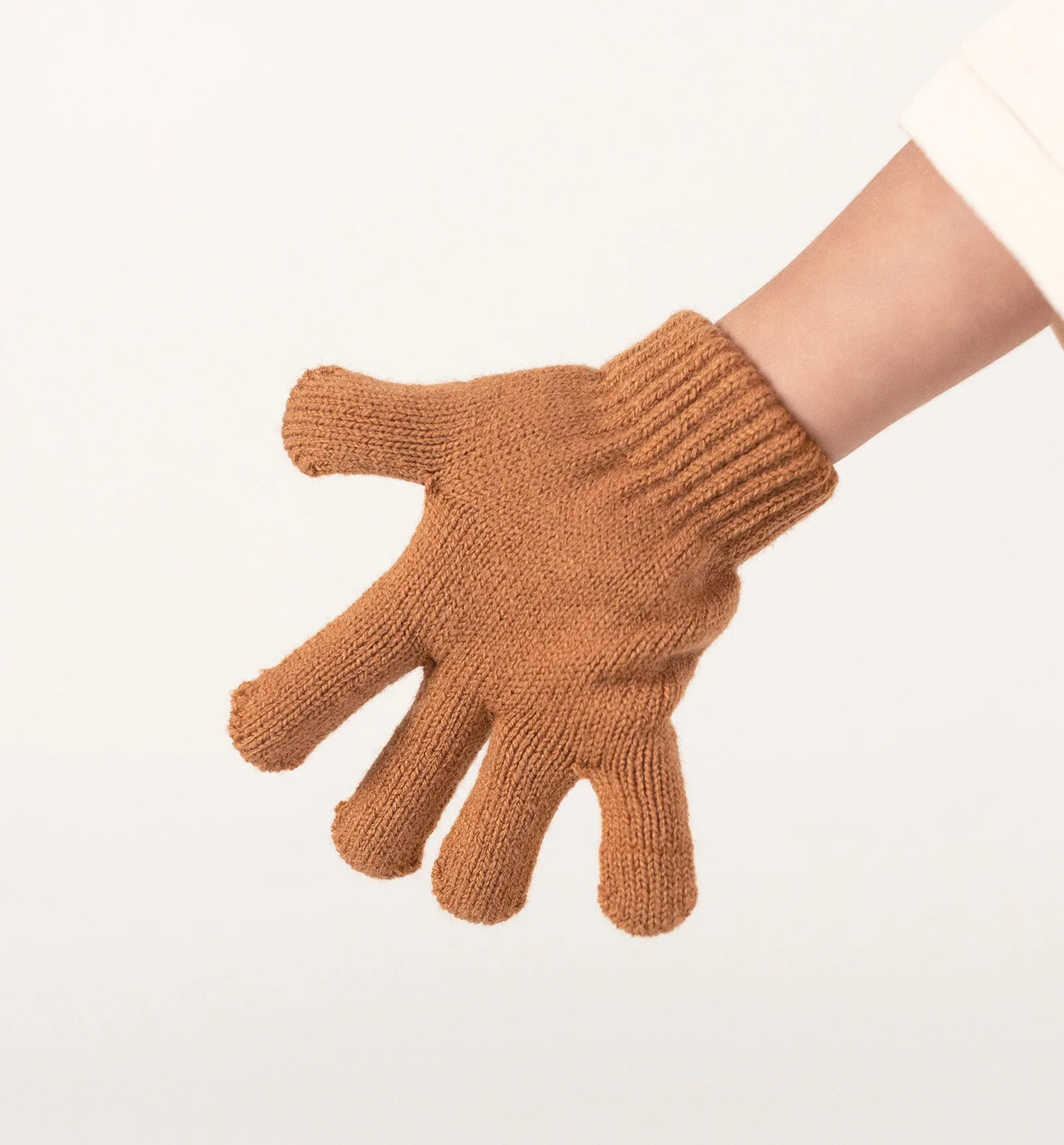 Organic Gloves - Tan