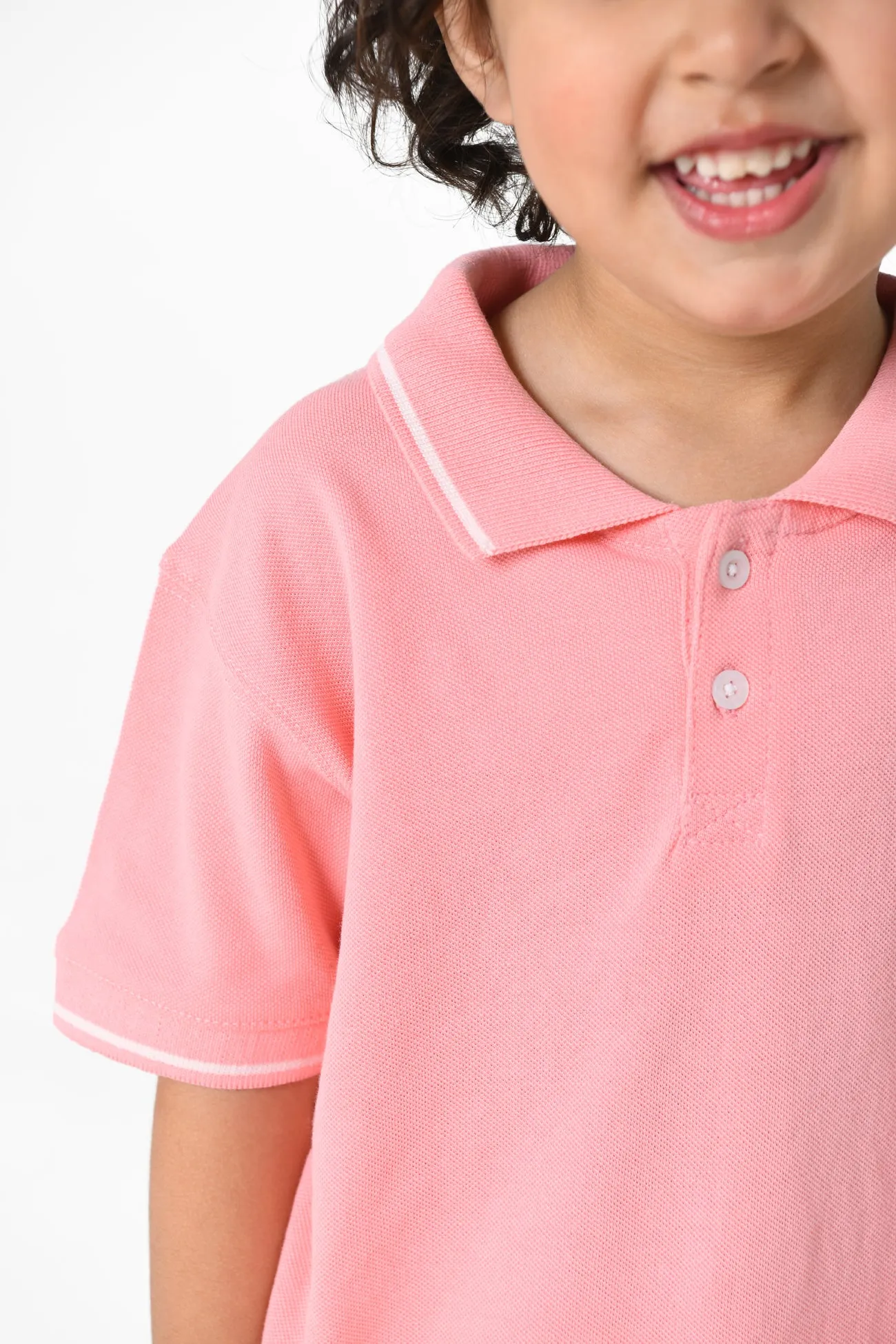 PINK POLO SHIRT