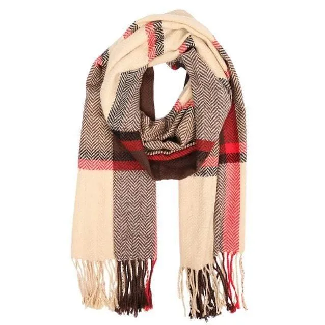 Plaid Scarves