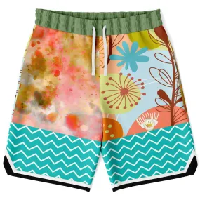 Pleasure Point Unisex Basketball Shorts