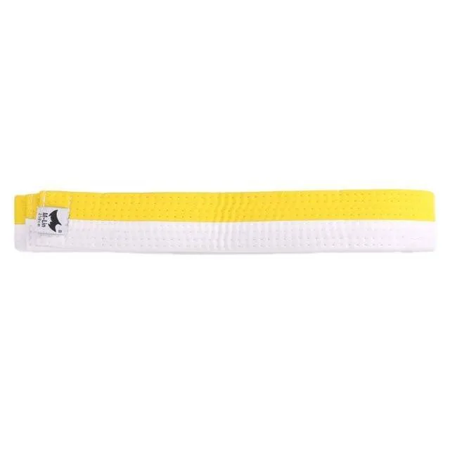 Professional Taekwondo Belt Karate Judo Double Wrap Martial Arts Stripe Sports