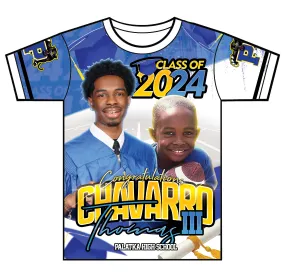 "Chavarro" Custom Designed Graduation 3D shirt