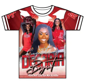 "Decaria" Custom Designed Graduation 3D shirt