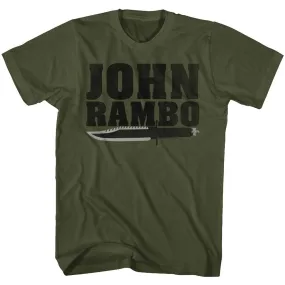 Rambo Jonbo Men's T-Shirt