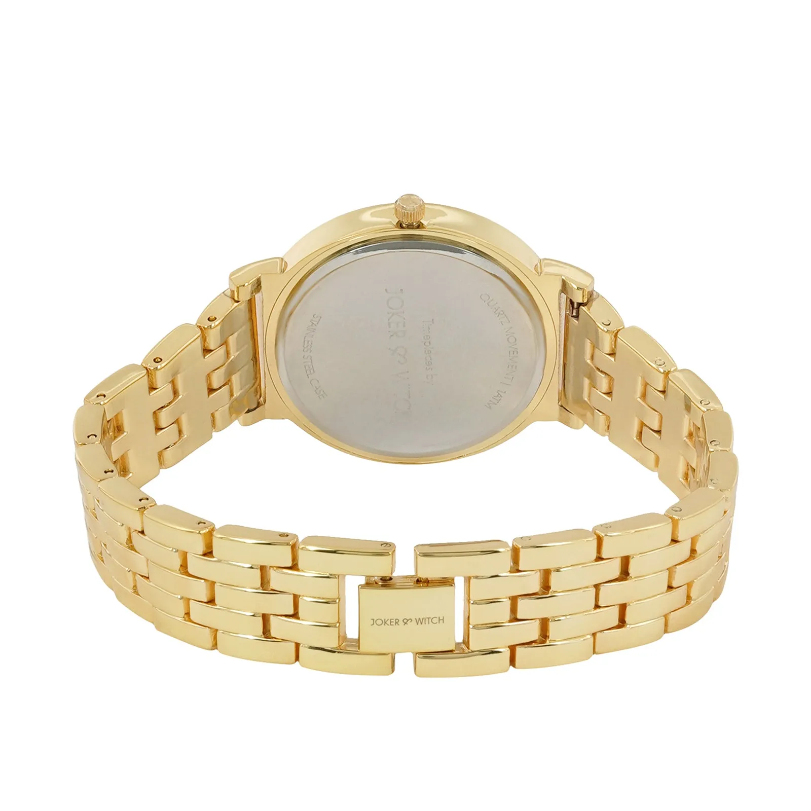 Renee Gold Watch Bracelet Stack