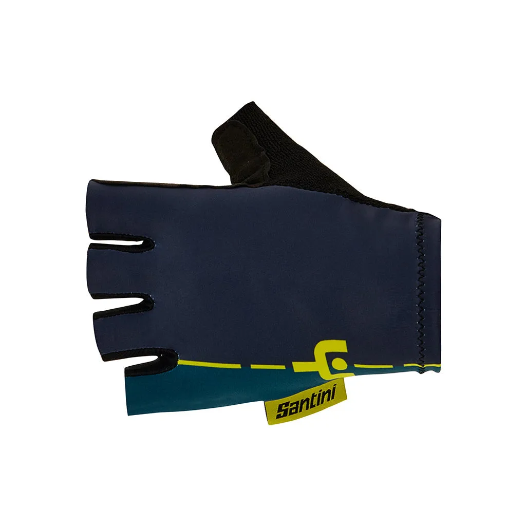 Santini TDF Le Maillot Jaune Gloves - Print