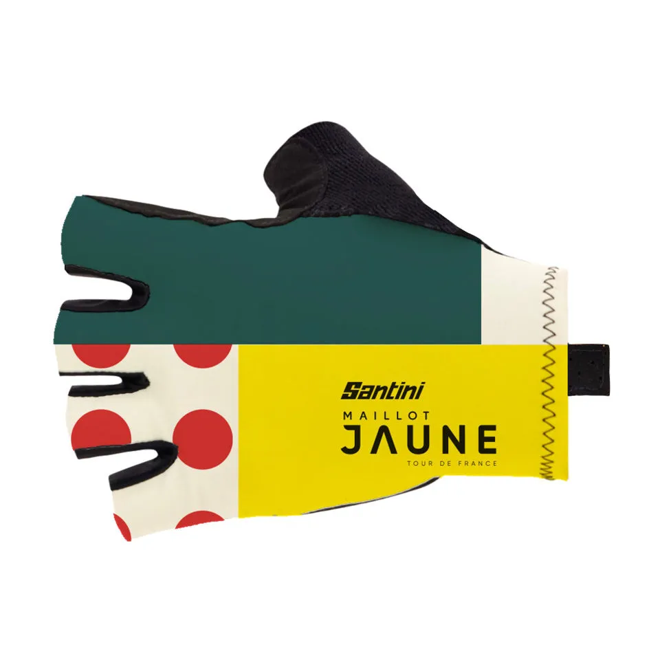 Santini TDF Maillot Jaune Combo Glove - Print