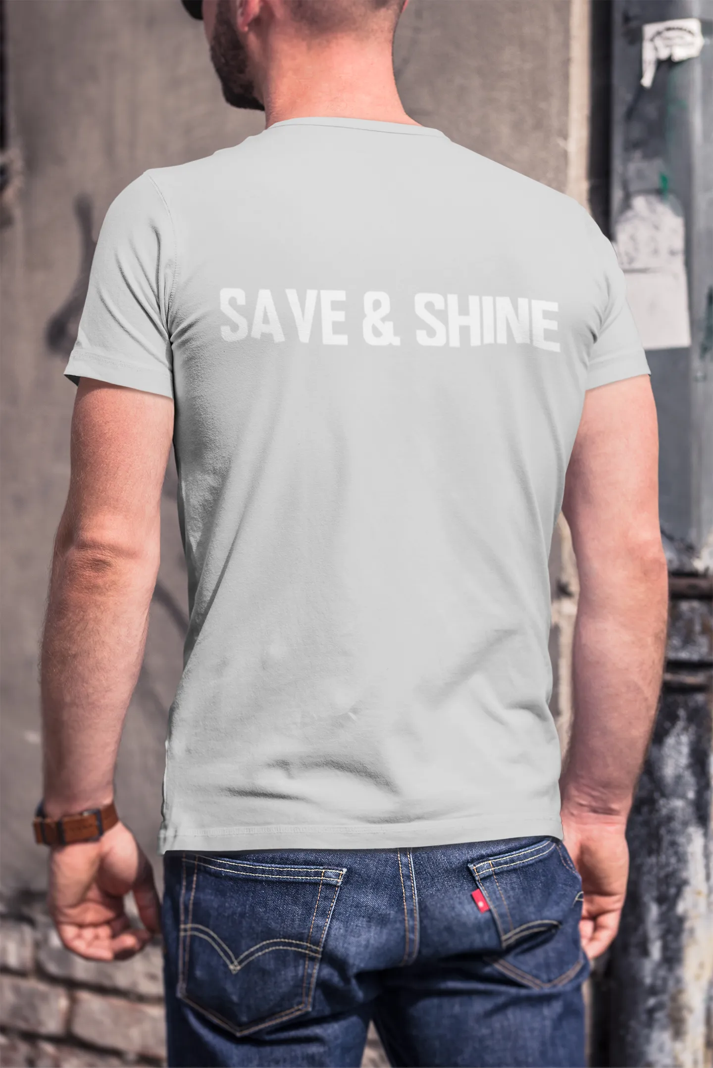 Save and Shine Large Logo Unisex Tee