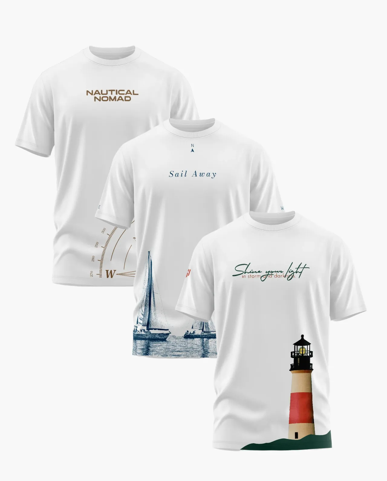 Seafarers Signature LuxeSoft Cotton T-Shirt Bundle