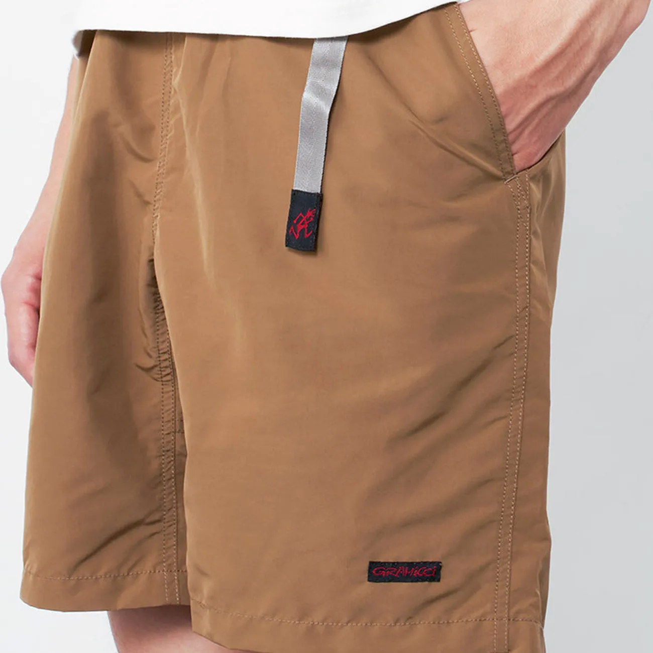 SHELL PACKABLE SHORT TAN