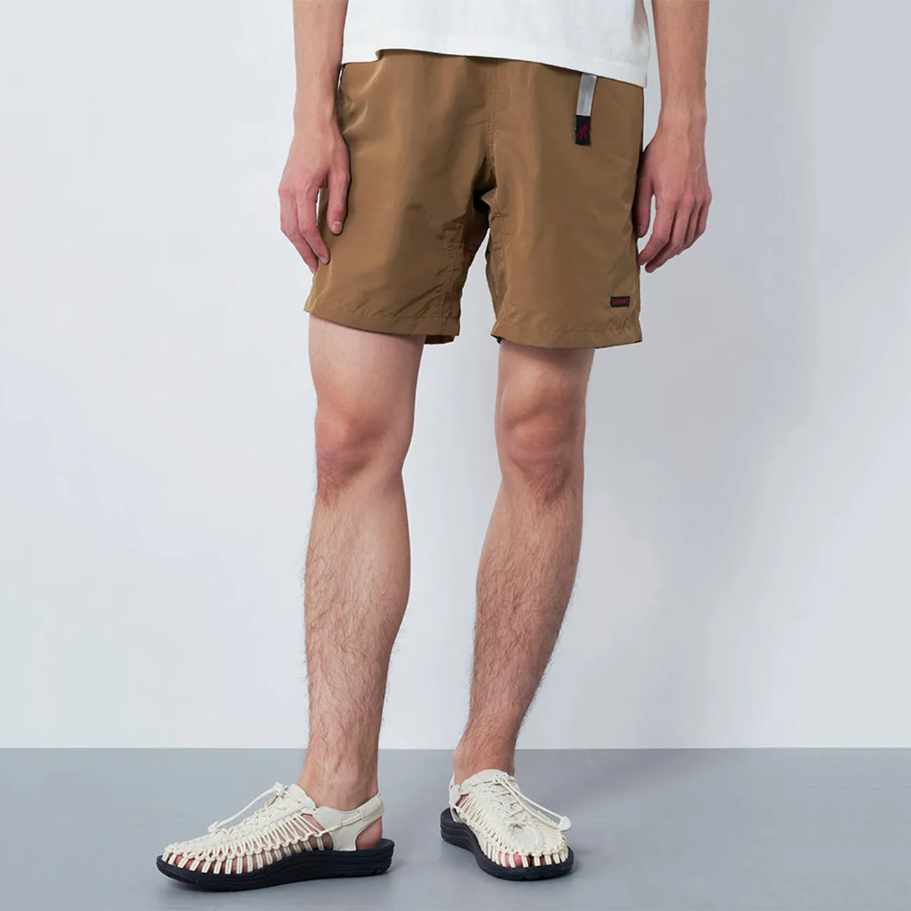 SHELL PACKABLE SHORT TAN