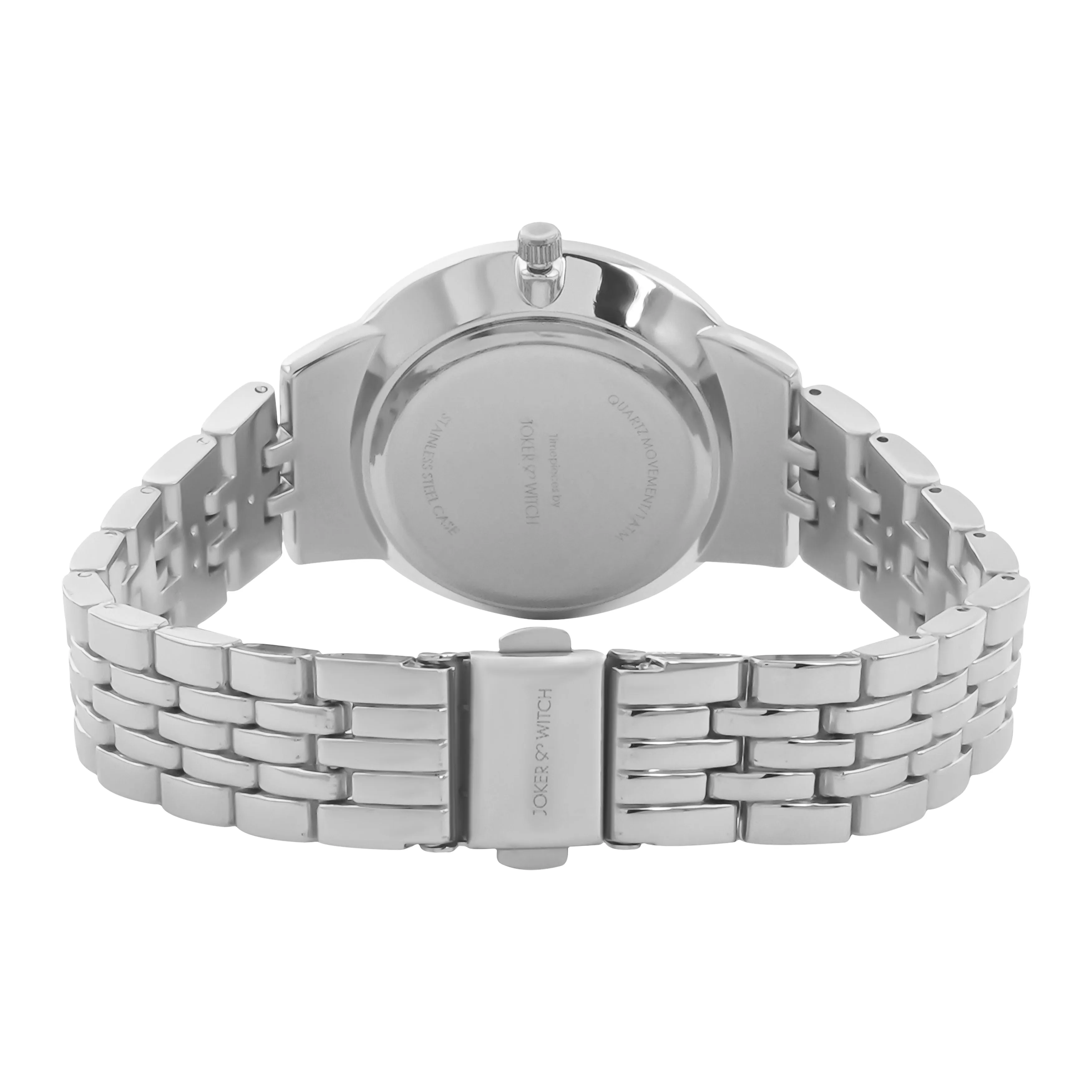 Skylar Silver Watch Bracelet Stack