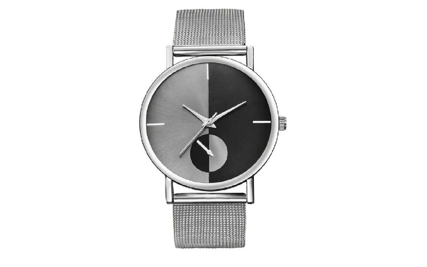 Sliver Gold Mesh Stainless Steel Watches