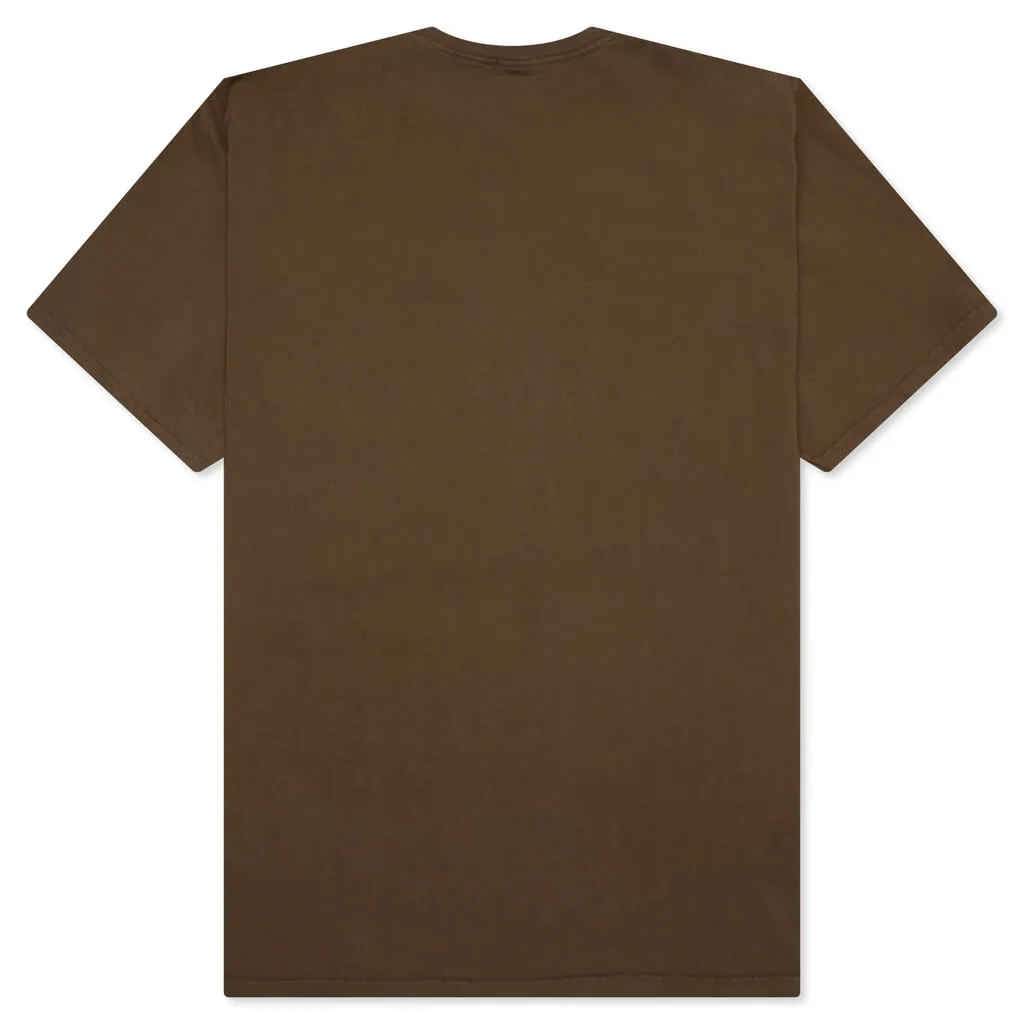 Stussy International Pigment Dyed Tee - Brown