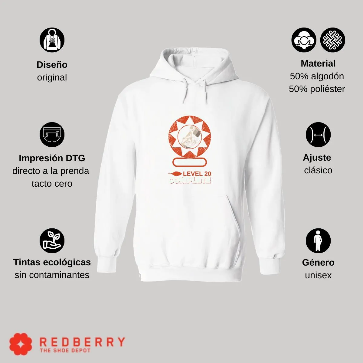 Sudadera Hombre  Hoodie Gamer Videojuegos Frases 025