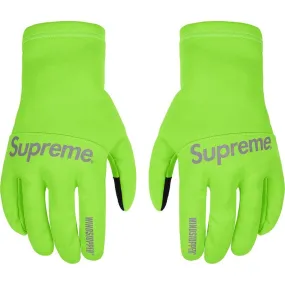 Supreme WINDSTOPPER Gloves (Bright Green)