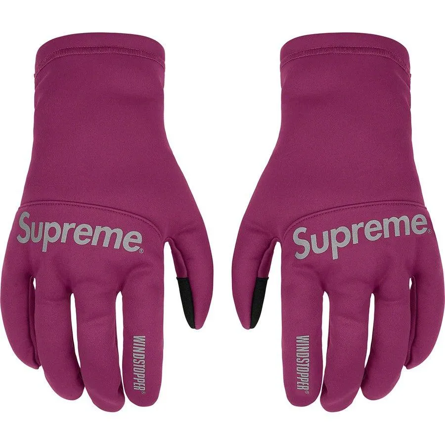 Supreme WINDSTOPPER Gloves (Purple)