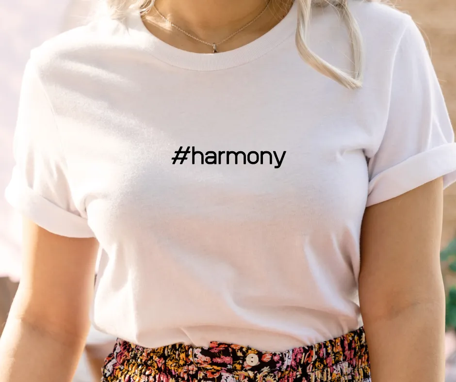 T-Shirt Bio - #harmony -