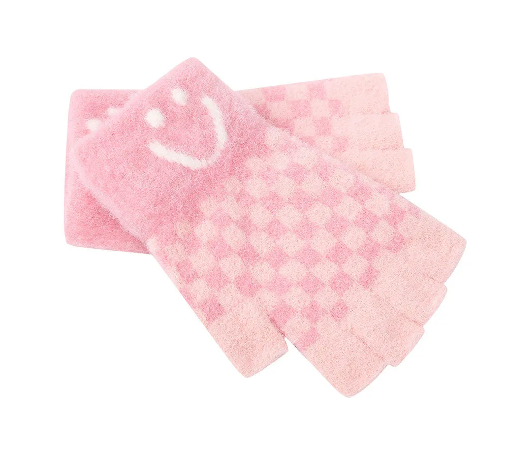 TARRAMARRA Kids Knit Fingerless Ultra Plush Knit Gloves