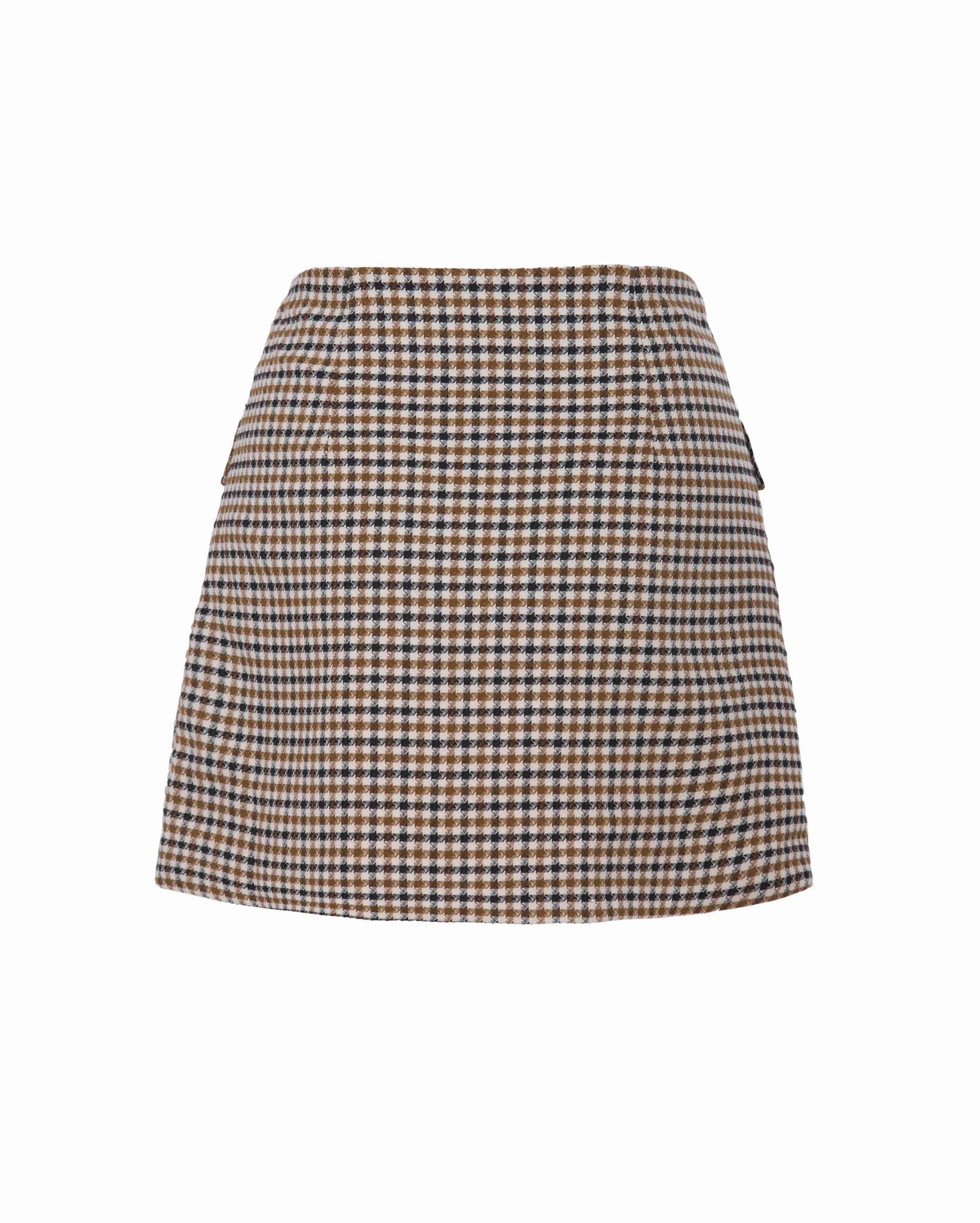 TARTAN MINI SKIRT