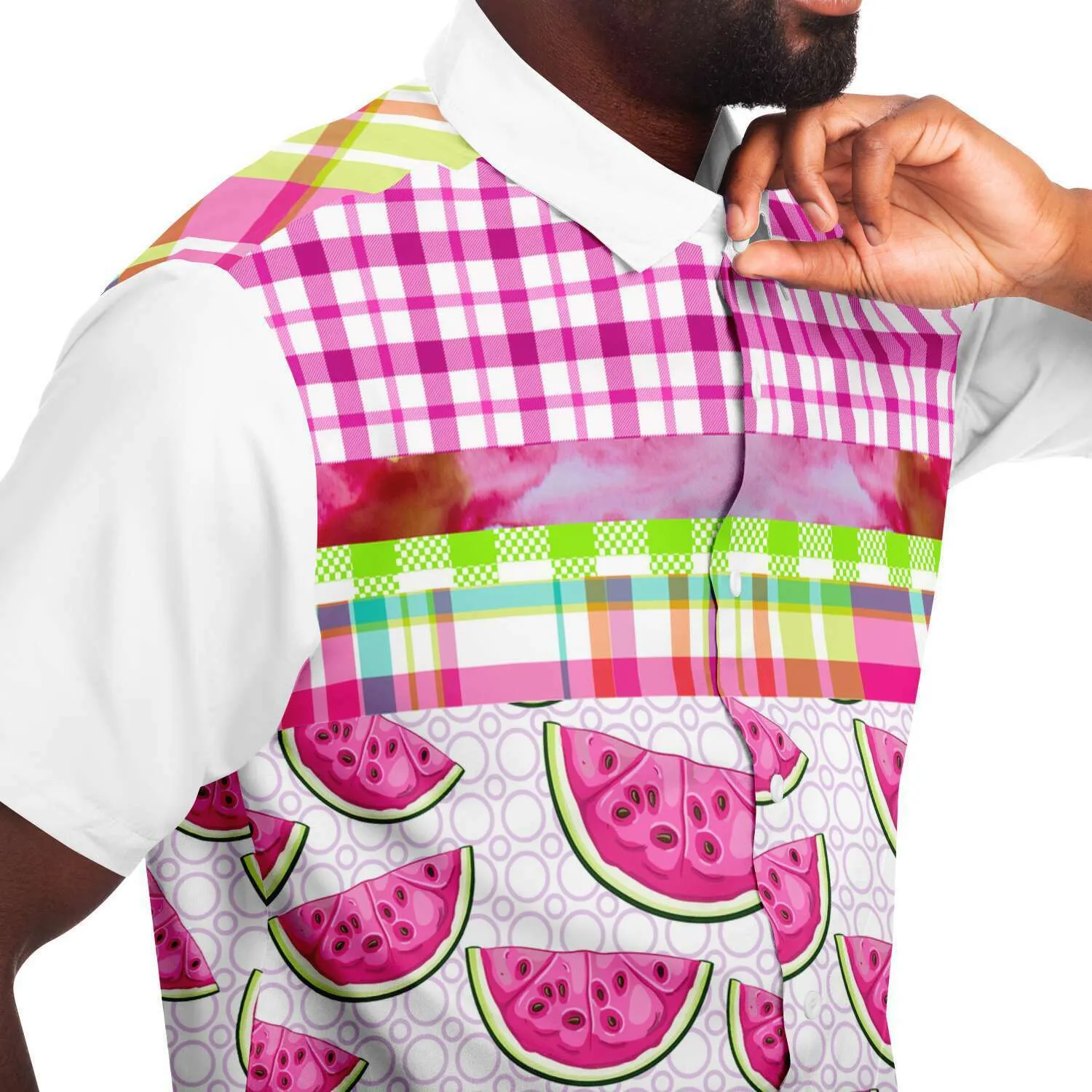 Tasty Treat Short Sleeve Button Down Shirt