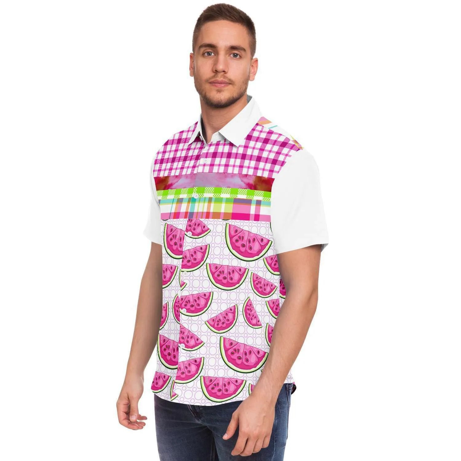 Tasty Treat Short Sleeve Button Down Shirt