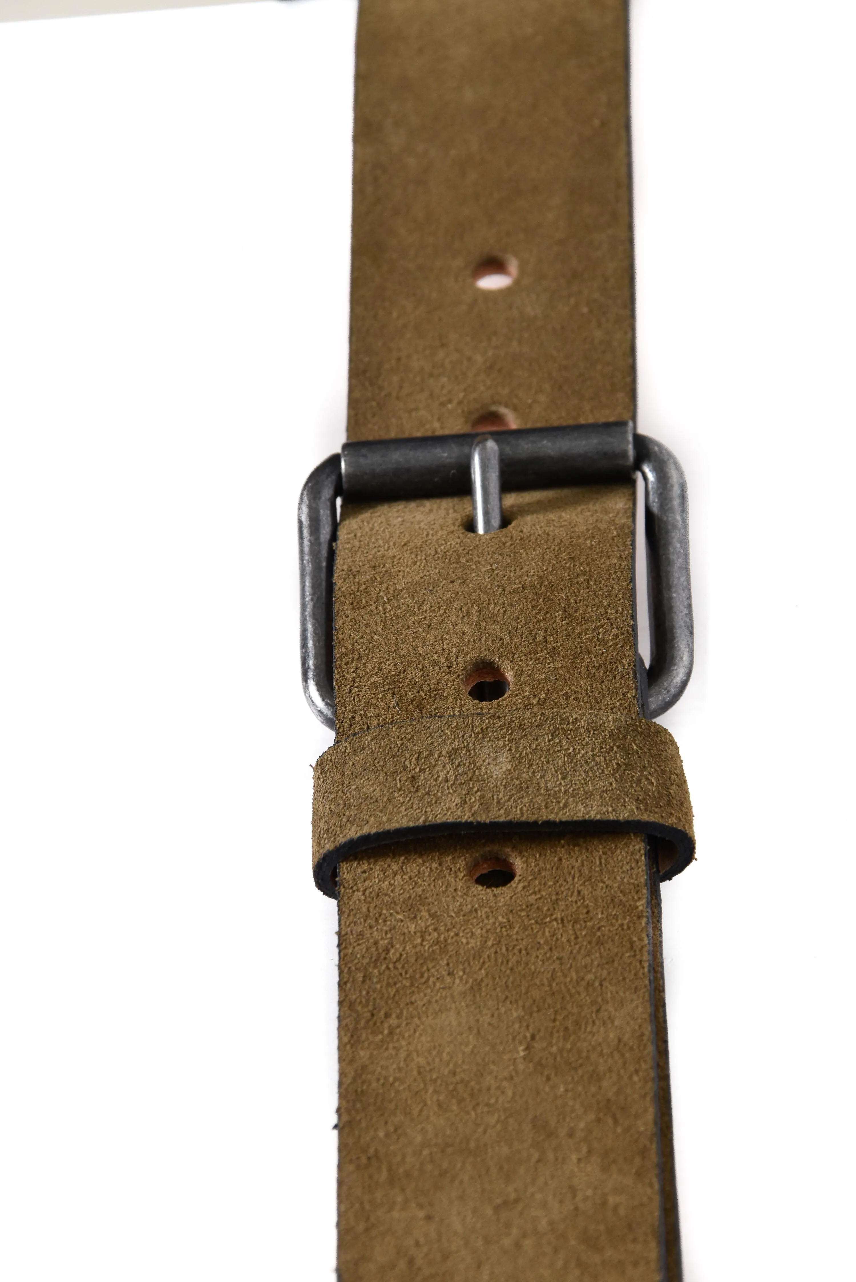 Themata Jean Belt khaki suede